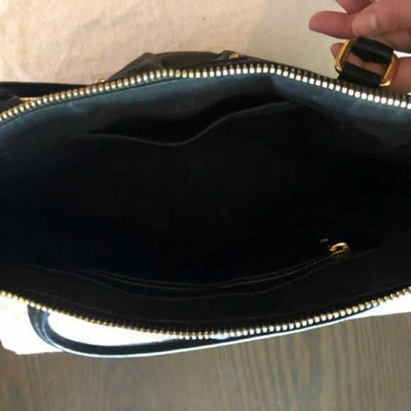 Marc Jacobs Black Palais Royal Jen Bag Satchel - Picture 3 of 8